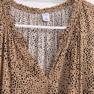 MIDI Animal print bohemian dress